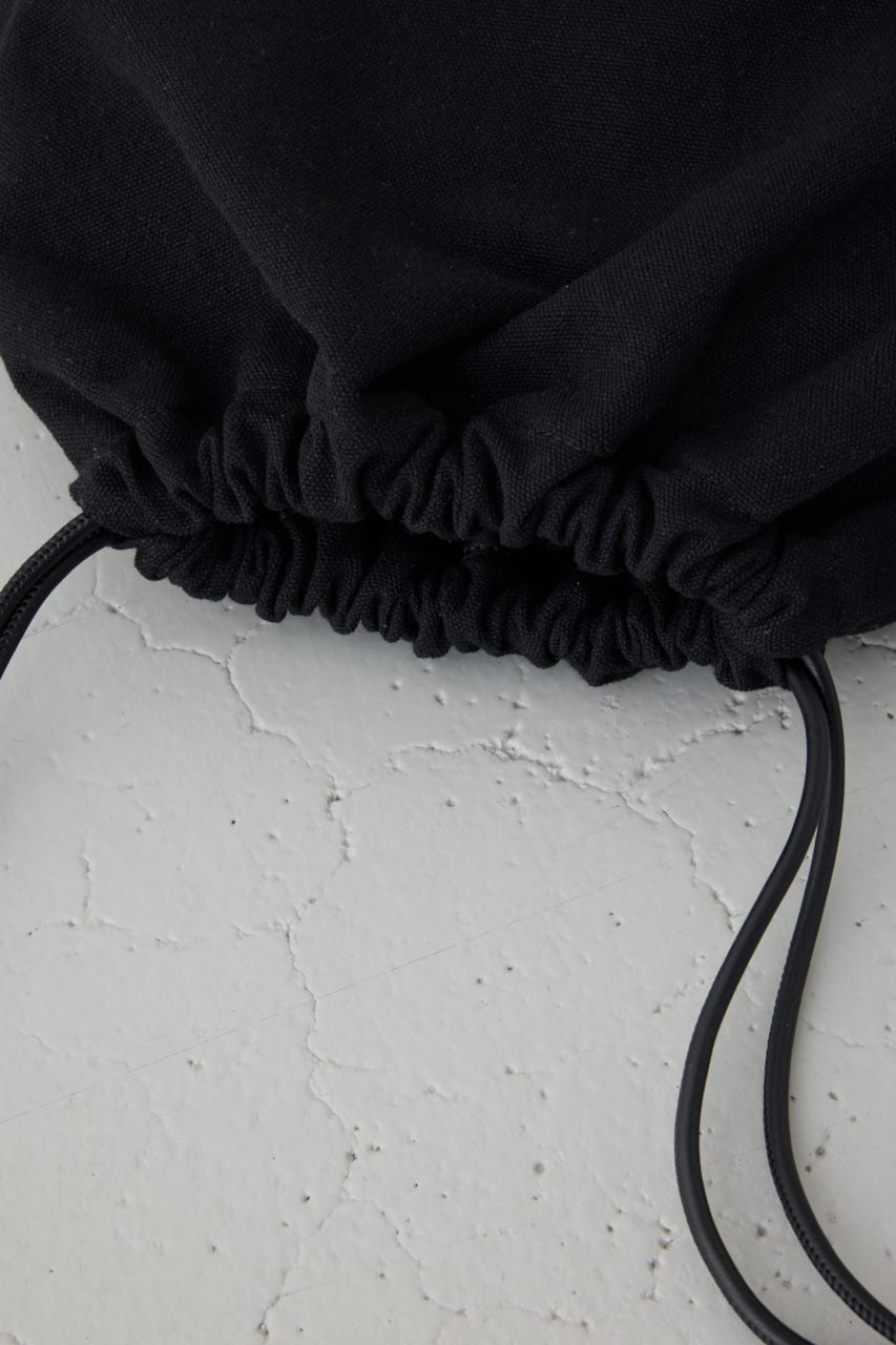 アップリケナップサック BLK FREE