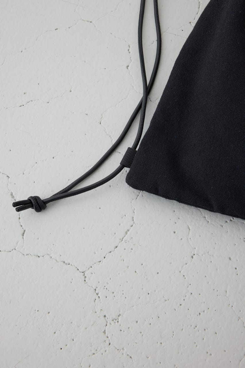 アップリケナップサック BLK FREE