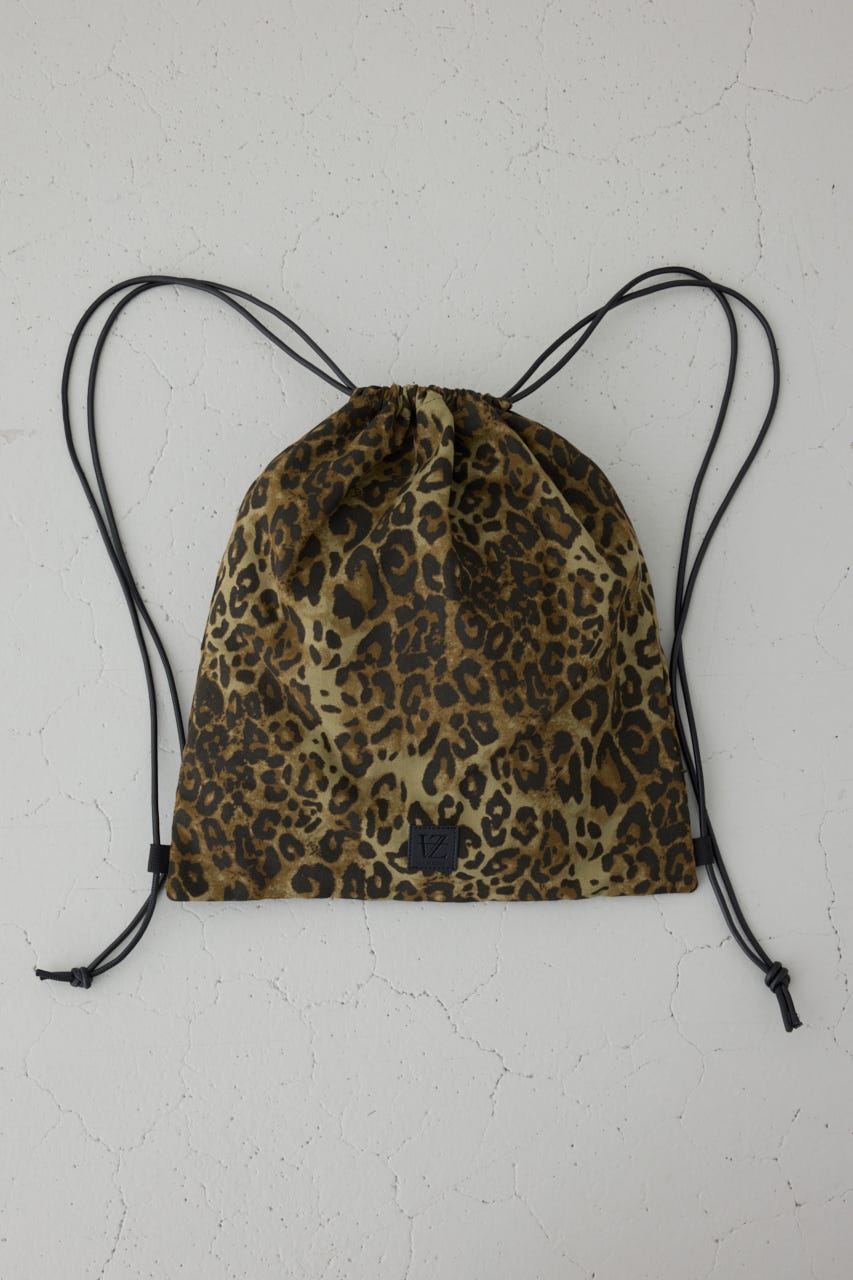 アップリケナップサック 柄BEG FREE