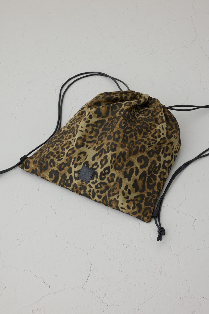 アップリケナップサック 柄BEG FREE