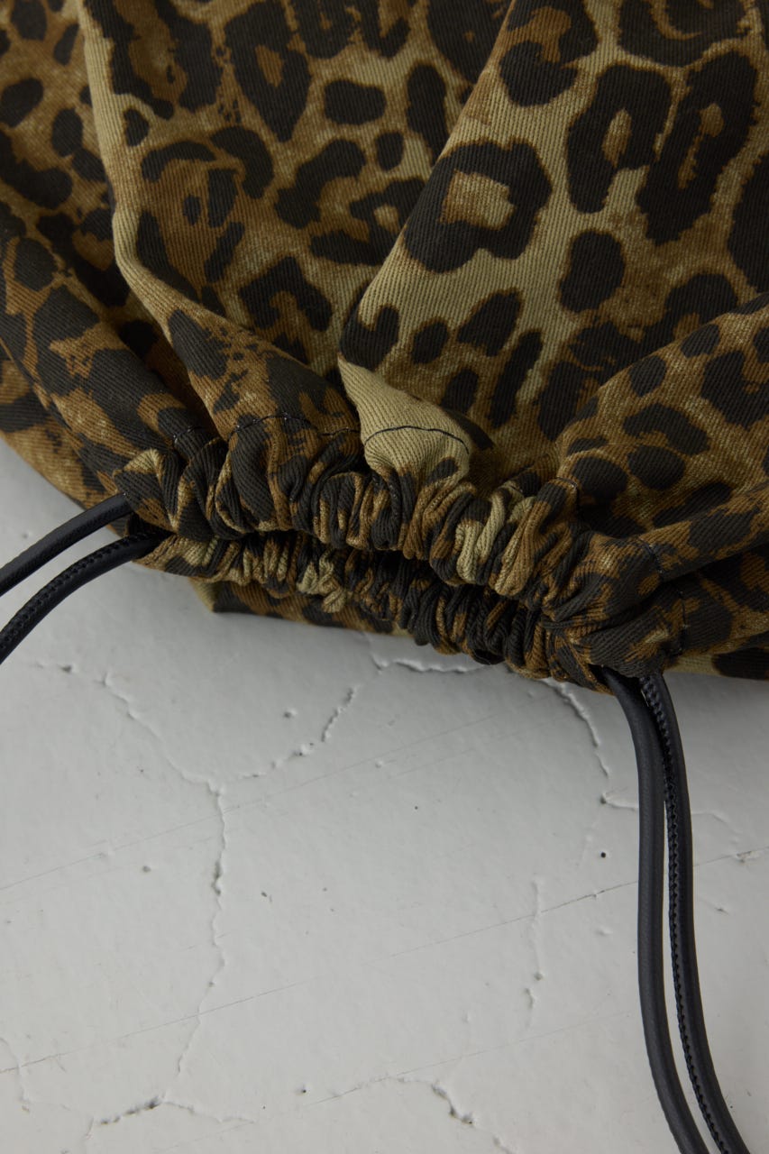 アップリケナップサック 柄BEG FREE