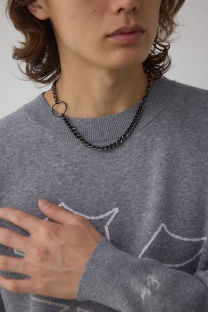 ミックスチェーンネックレス
