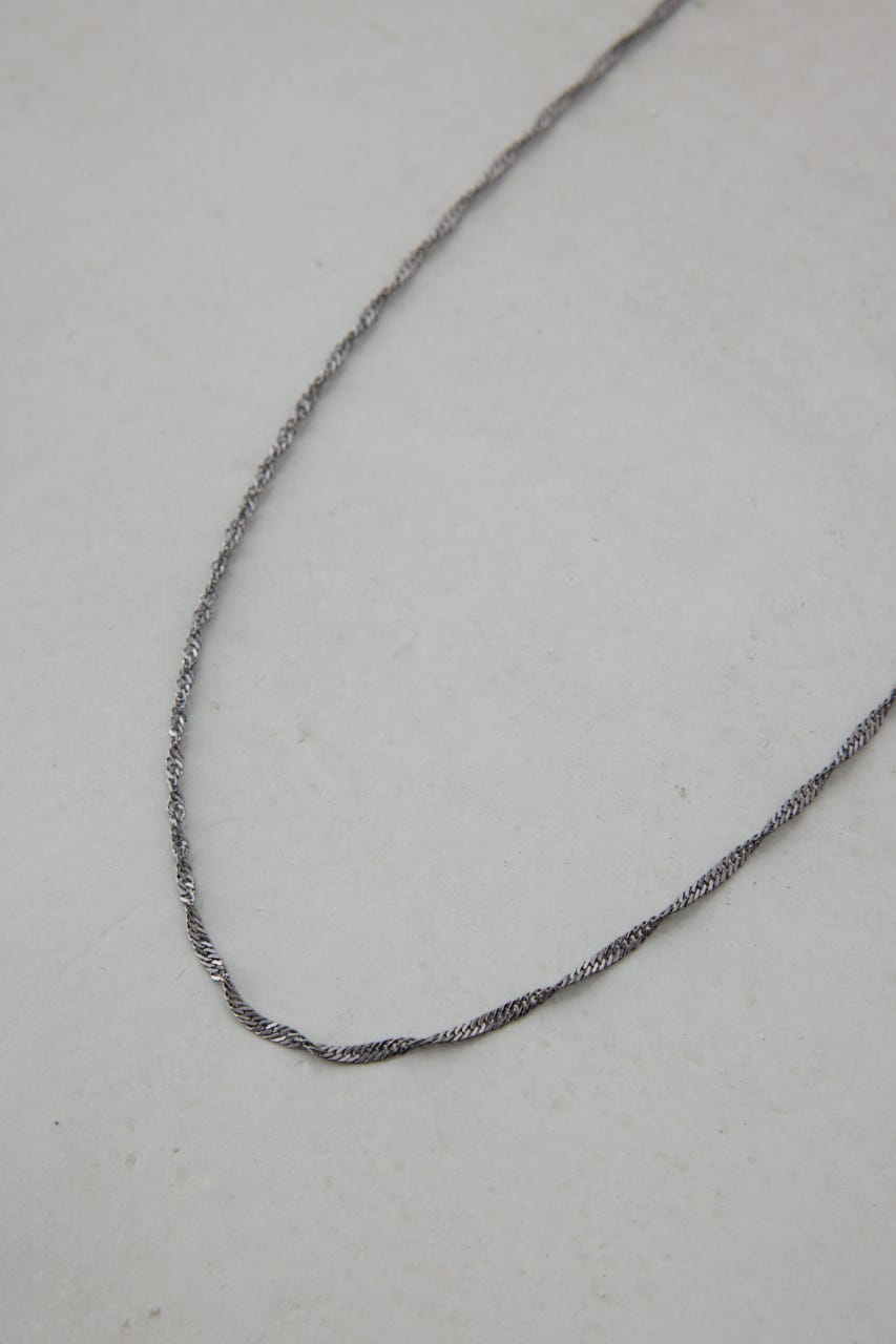 チェーンネックレス BLK FREE