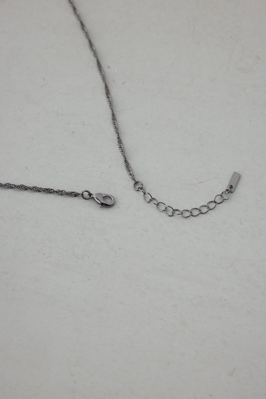 チェーンネックレス BLK FREE