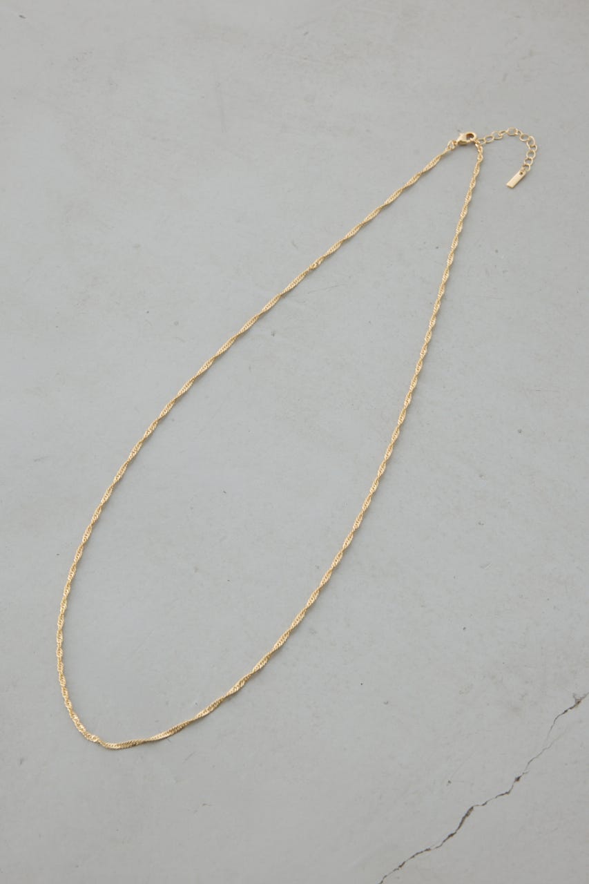 チェーンネックレス GLD FREE