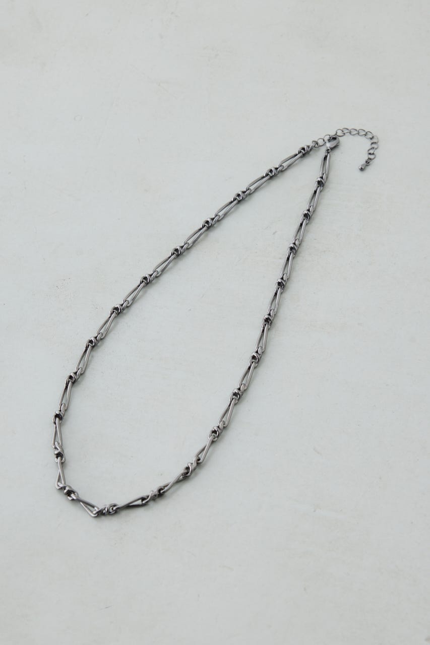 ミディアムチェーンネックレス BLK FREE