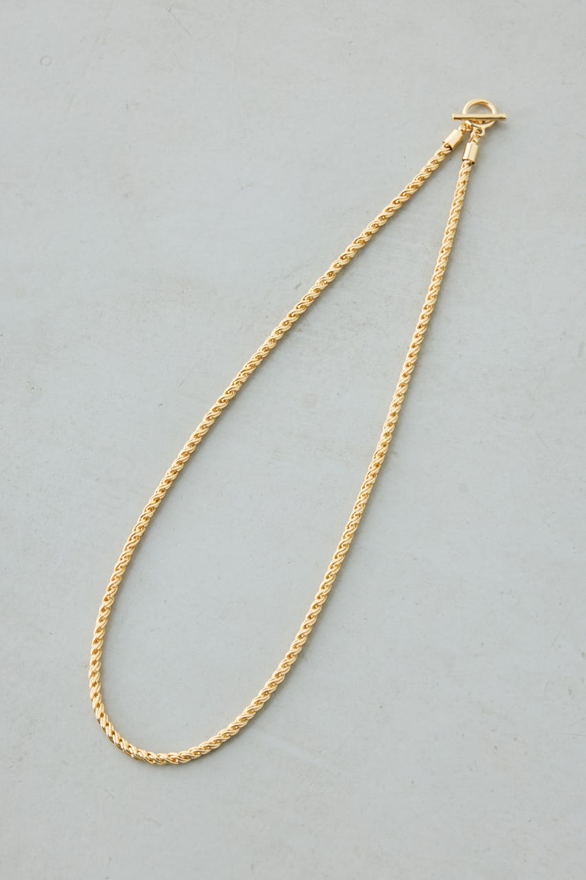 マンテルチェーンネックレス GLD FREE