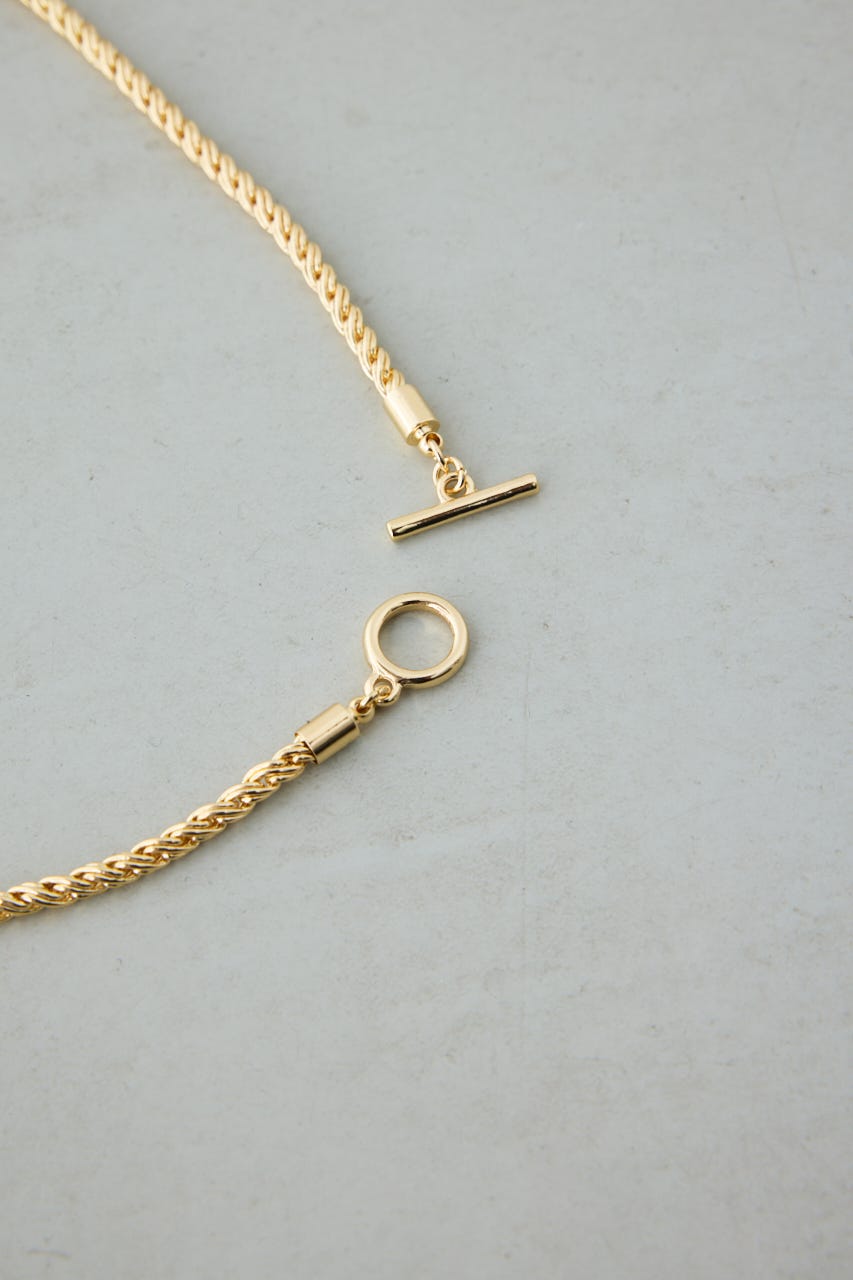 マンテルチェーンネックレス GLD FREE