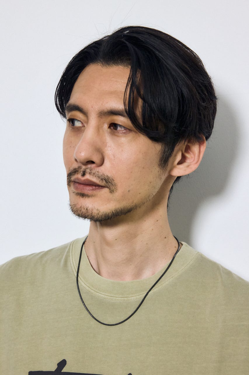 シンプルスネークチェーンネックレス BLK FREE