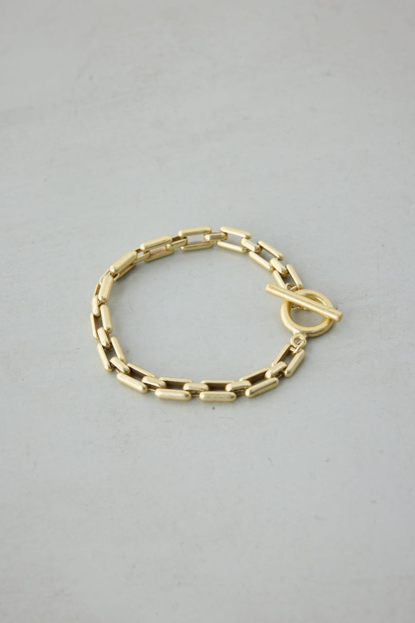 ヘビーチェーンブレスレット GLD FREE