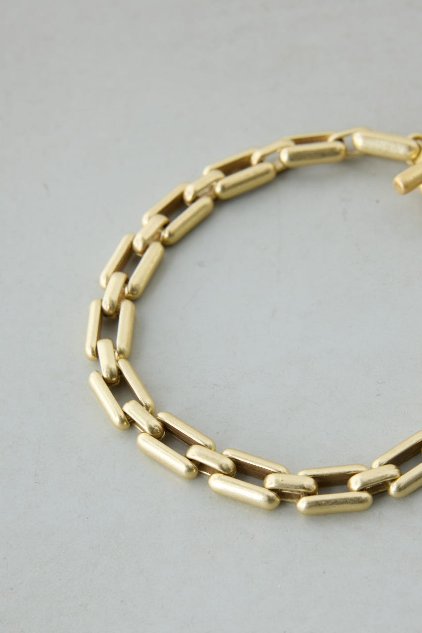 ヘビーチェーンブレスレット GLD FREE