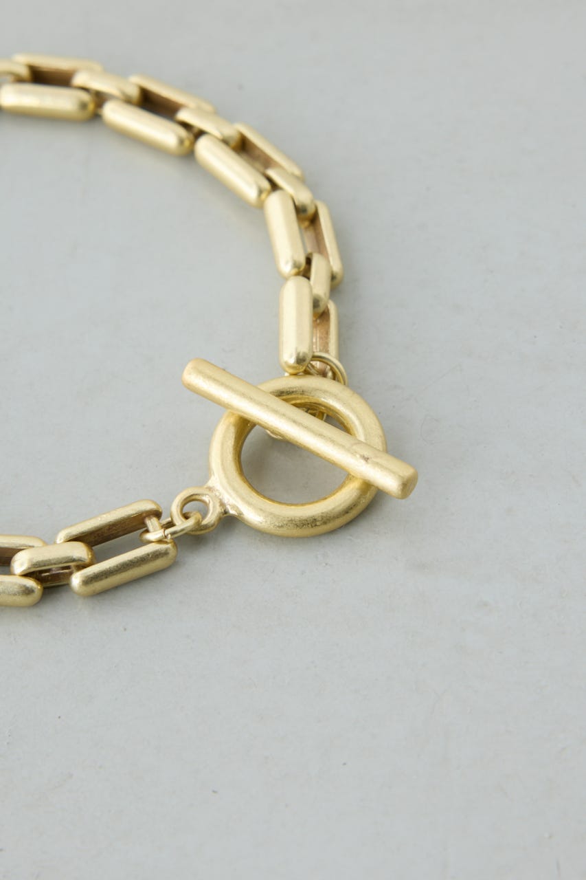 ヘビーチェーンブレスレット GLD FREE