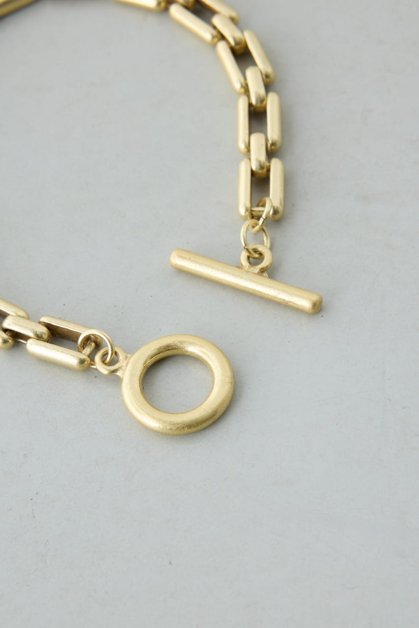 ヘビーチェーンブレスレット GLD FREE