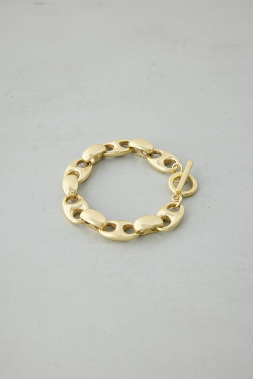 クラッシュチェーンブレスレット GLD FREE