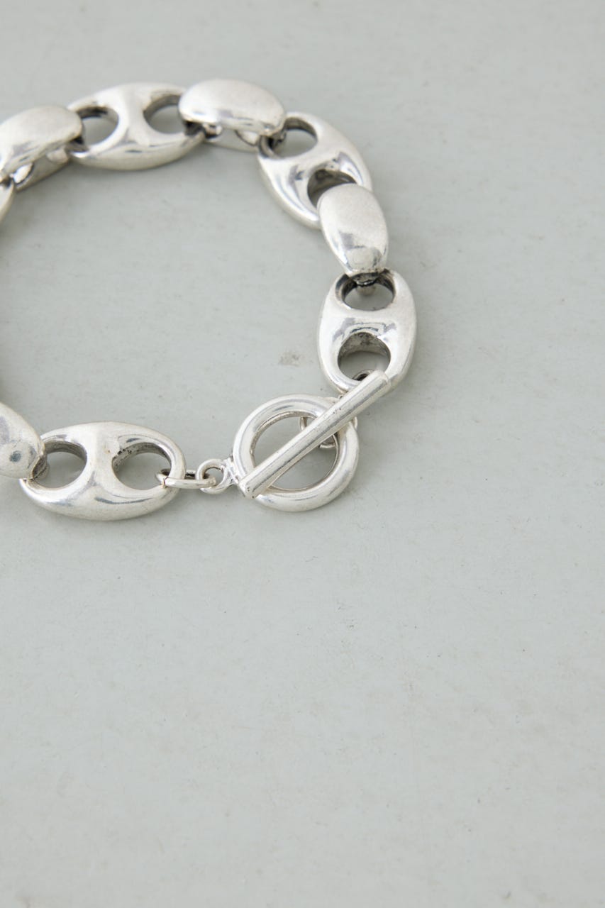 クラッシュチェーンブレスレット SLV FREE