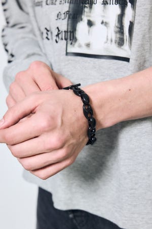 クラッシュチェーンブレスレット