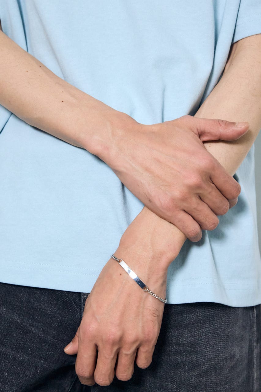 プレートブレスレット SLV FREE