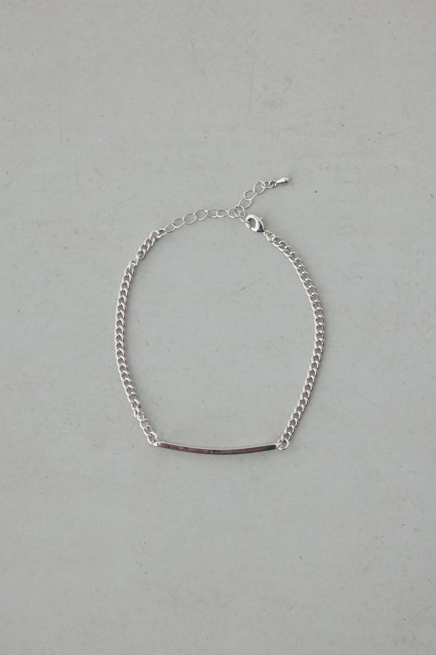 プレートブレスレット SLV FREE