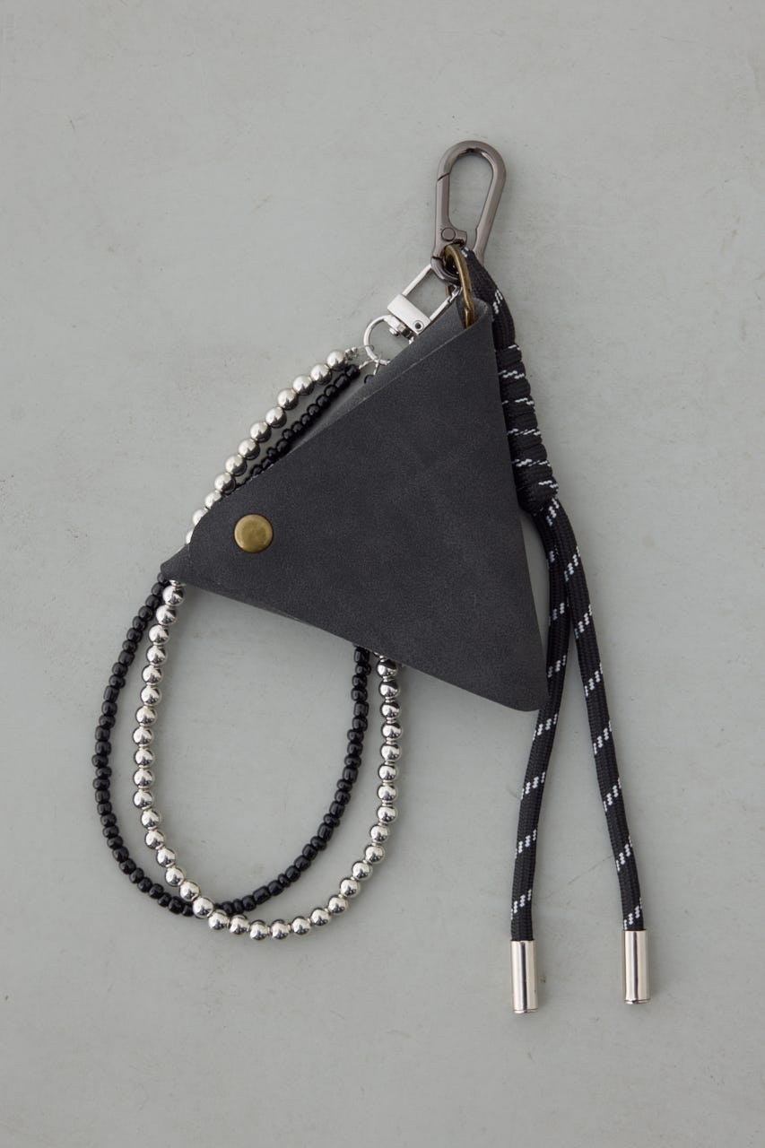 トライアングルコインケース BLK FREE