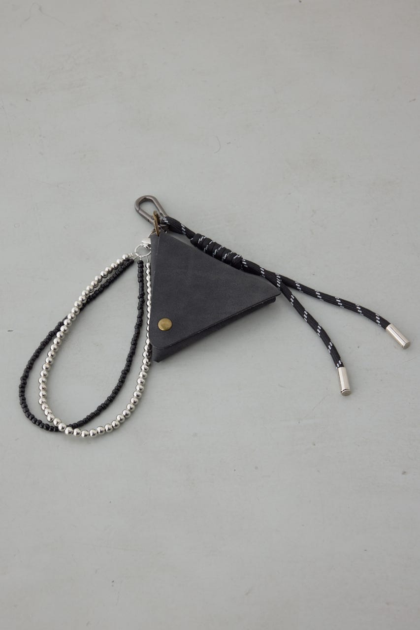 トライアングルコインケース BLK FREE