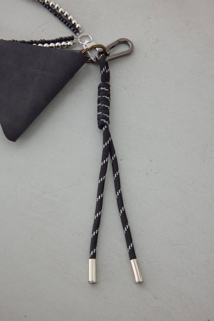 トライアングルコインケース BLK FREE