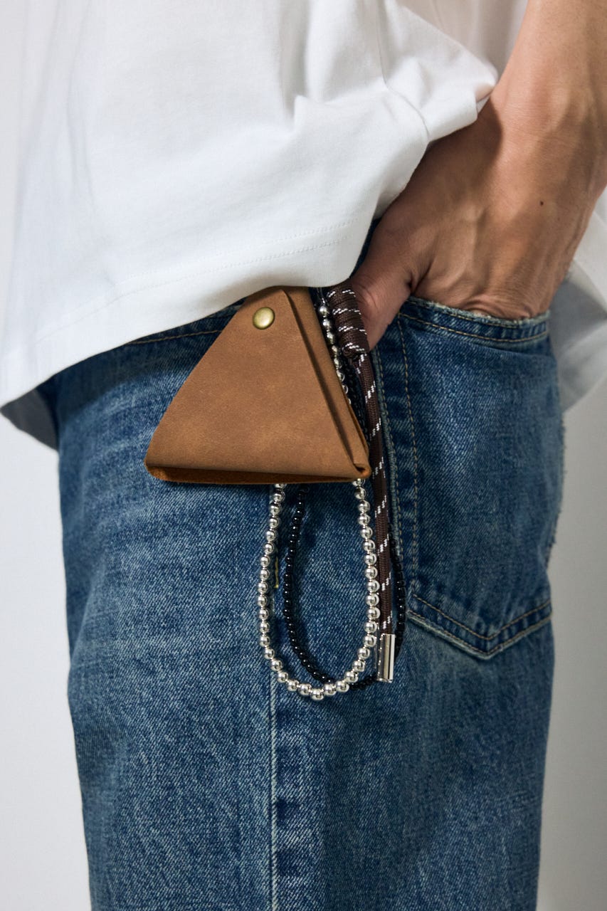 トライアングルコインケース BRN FREE