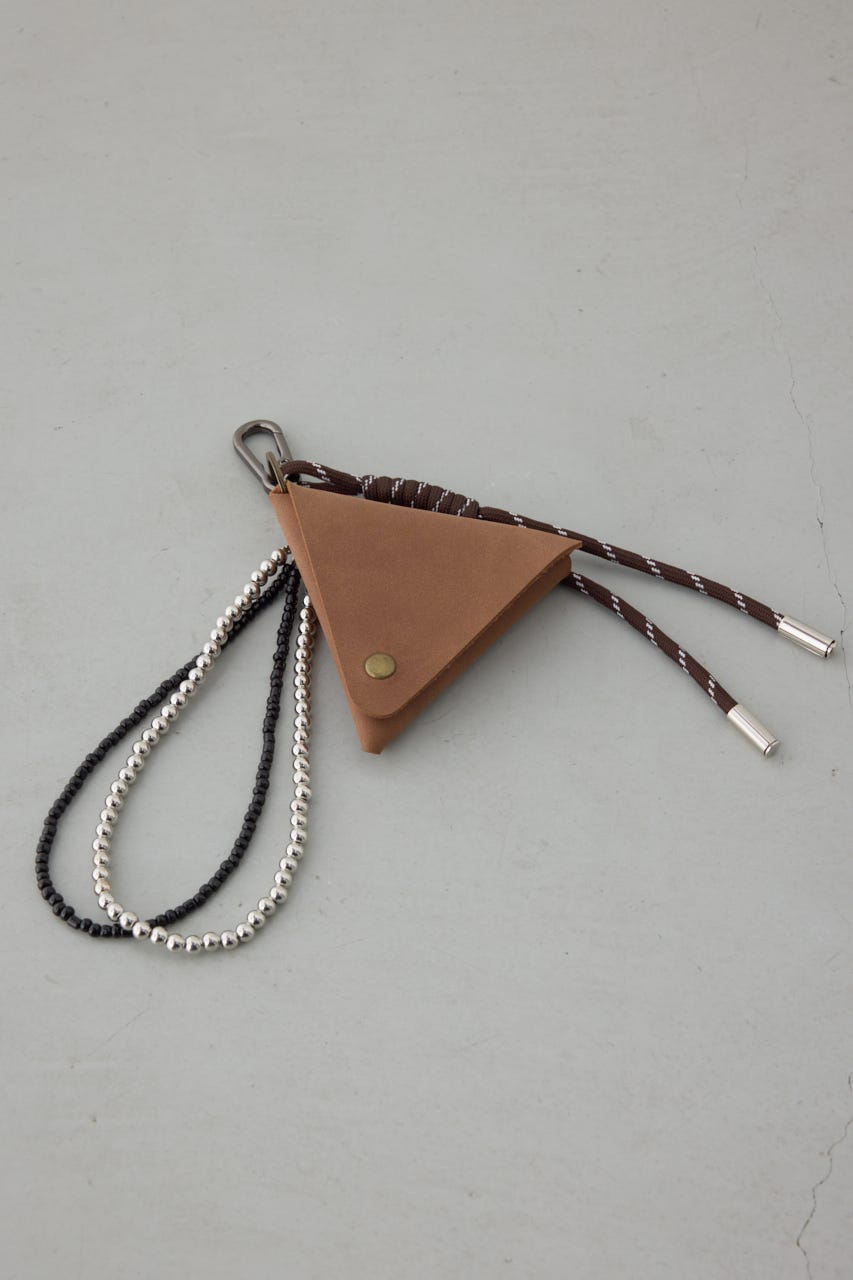 トライアングルコインケース BRN FREE