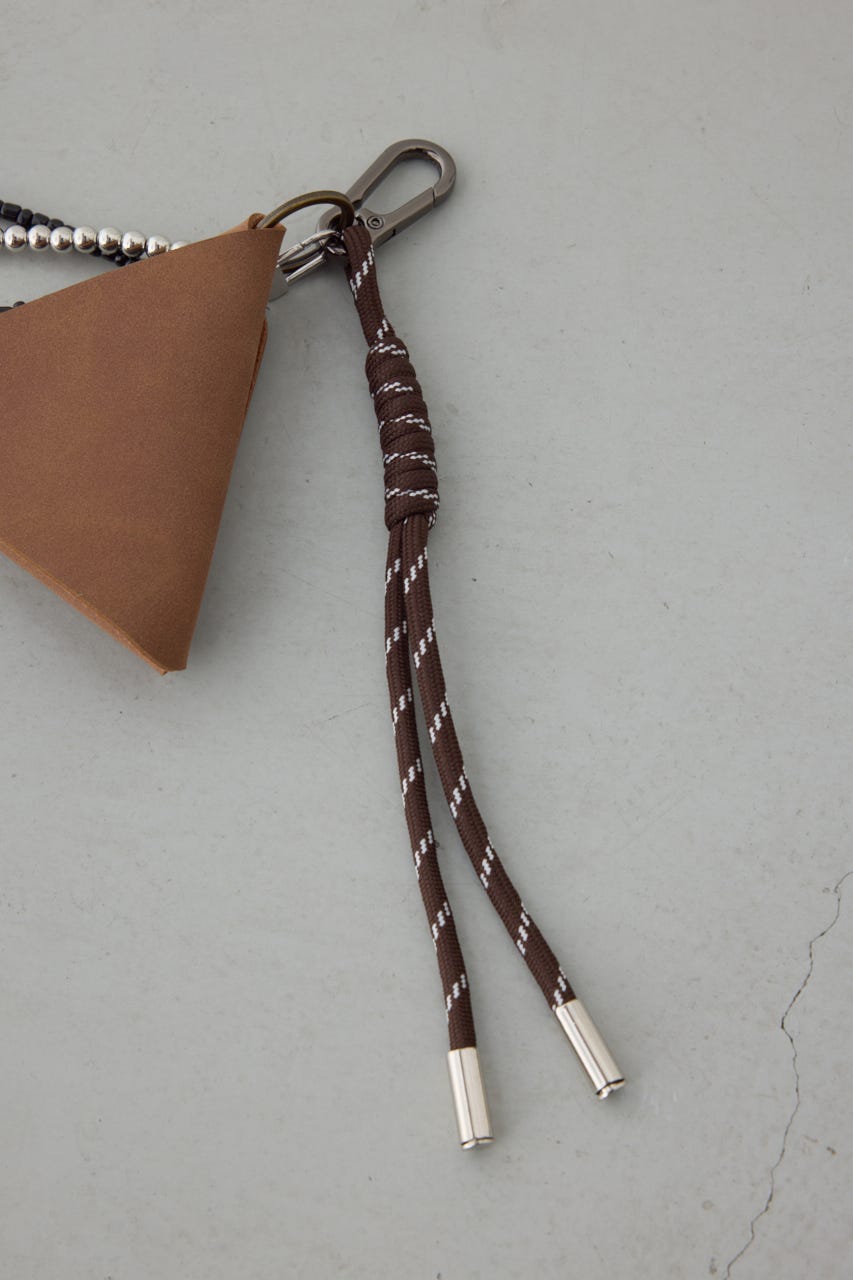 トライアングルコインケース BRN FREE