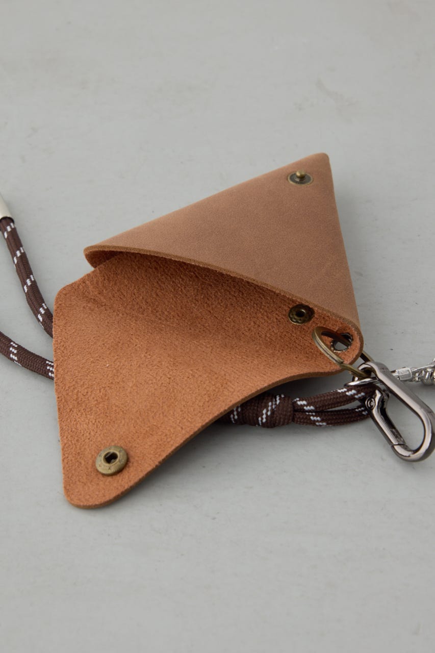 トライアングルコインケース BRN FREE