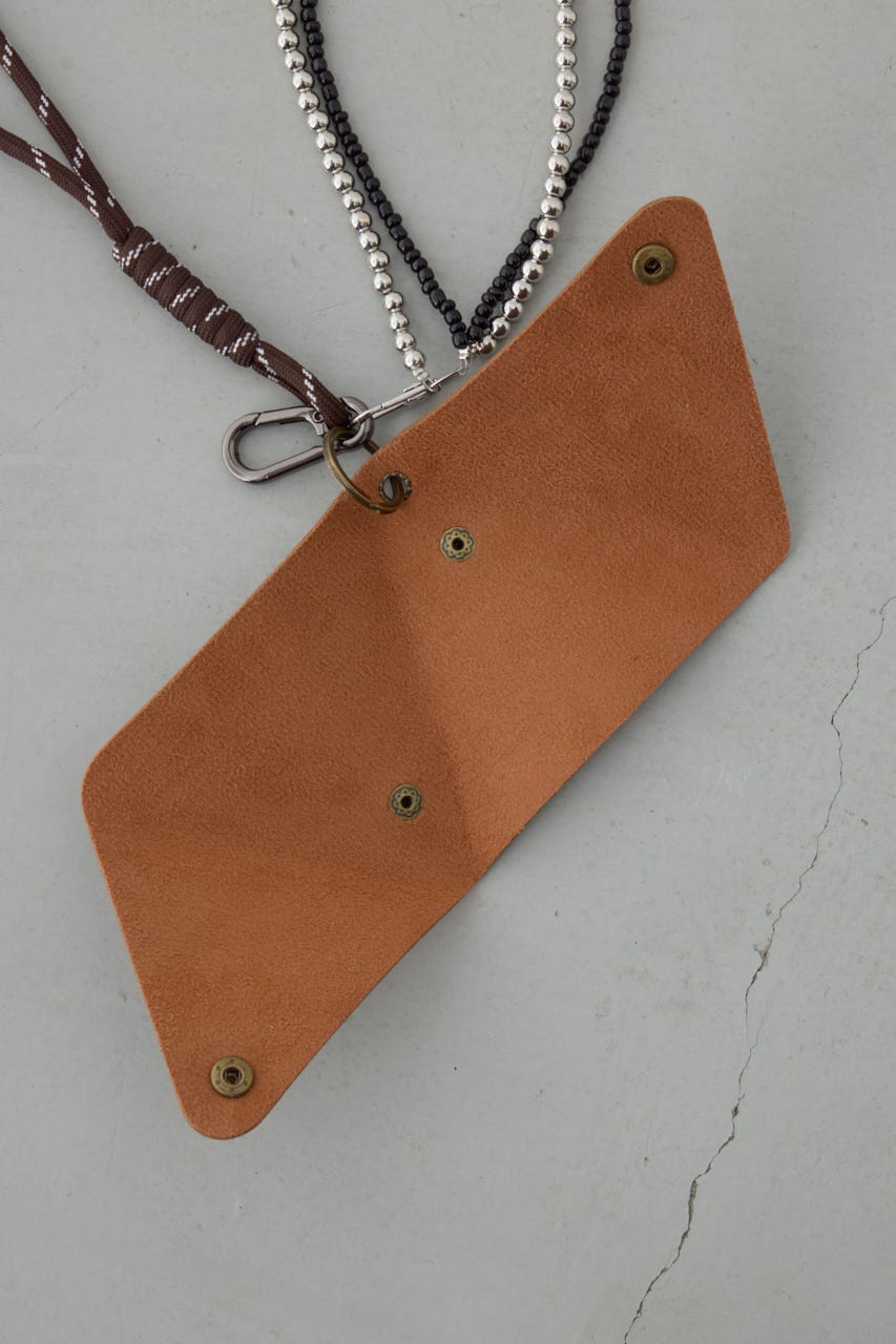 トライアングルコインケース BRN FREE