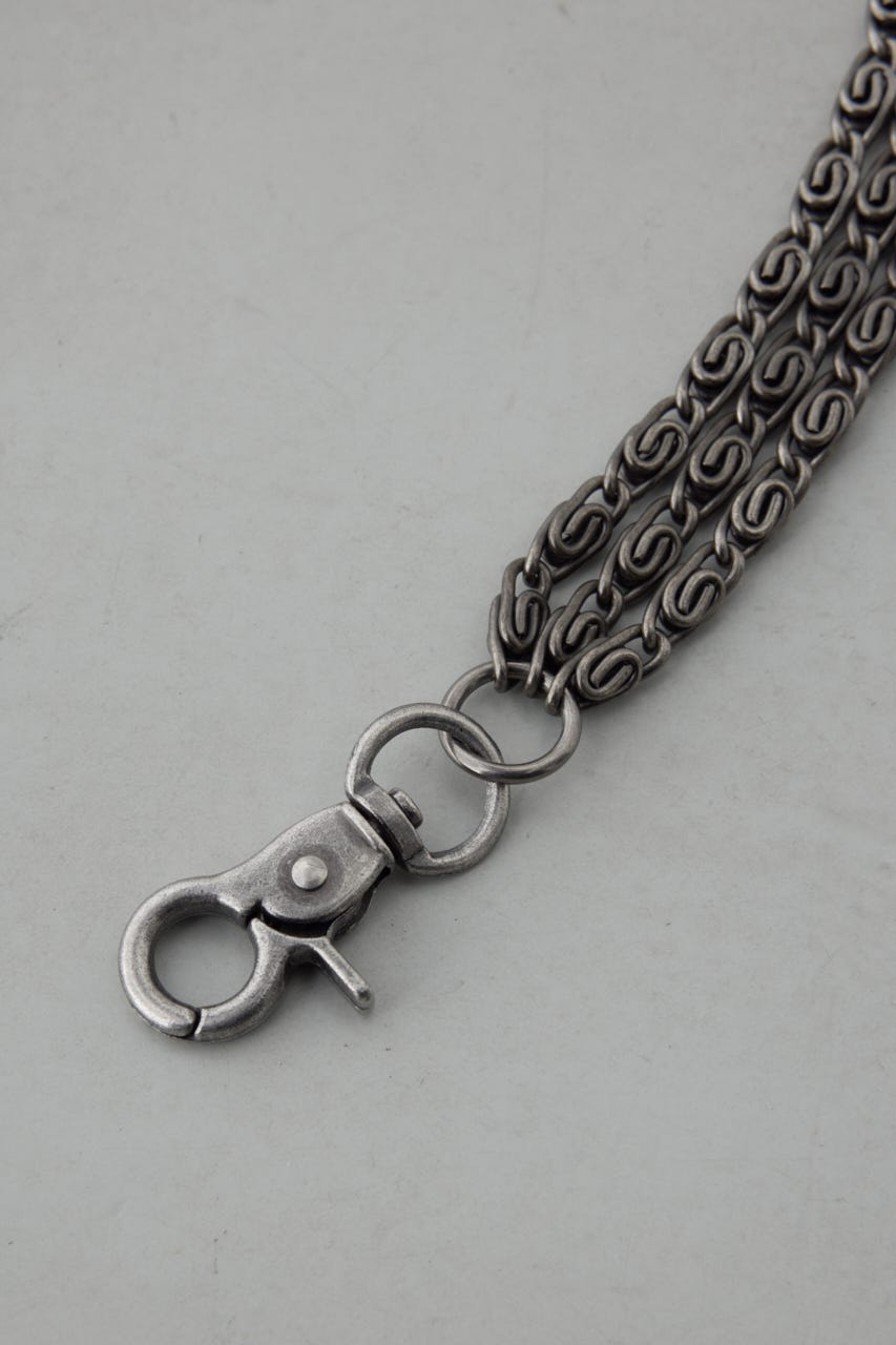 ターコイズウォレットチェーン SLV FREE