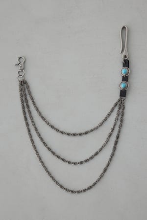 ターコイズウォレットチェーン