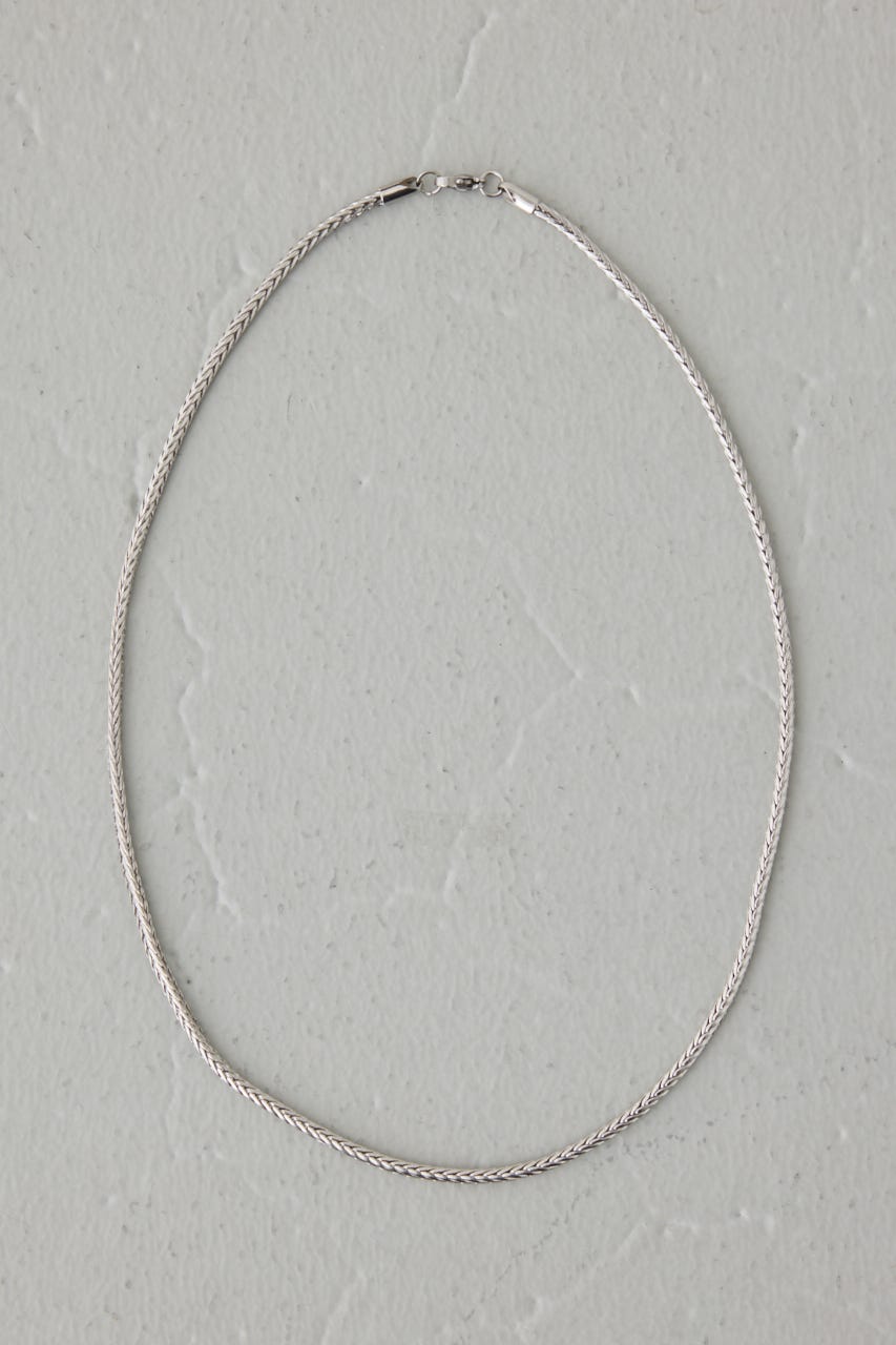 DIFFERENT シルバー スネークチェーンネックレス 53センチ AZUL BY MOUSSY | スネークチェーンネックレス (ネックレス ) |SHEL