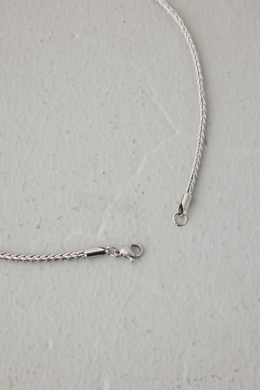 アクアマリン ネックレス スネークチェーン AZUL BY MOUSSY | スネークチェーンネックレス (ネックレス ) |SHEL
