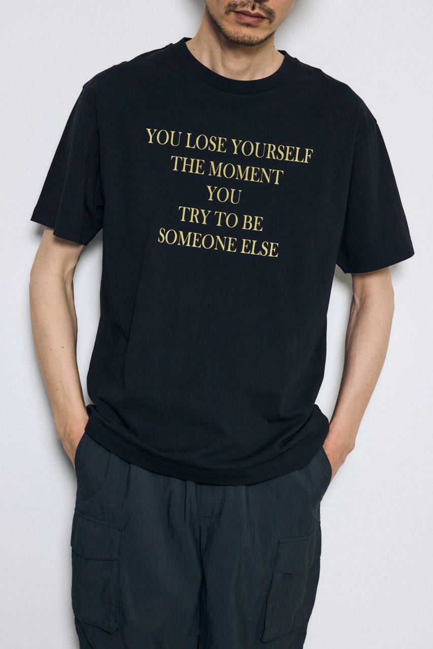 LOOSE YOURSELF Tシャツ BLK M
