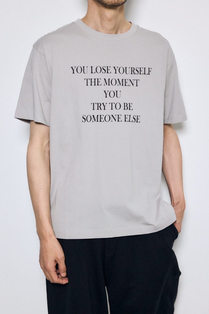 LOOSE YOURSELF Tシャツ GRY M