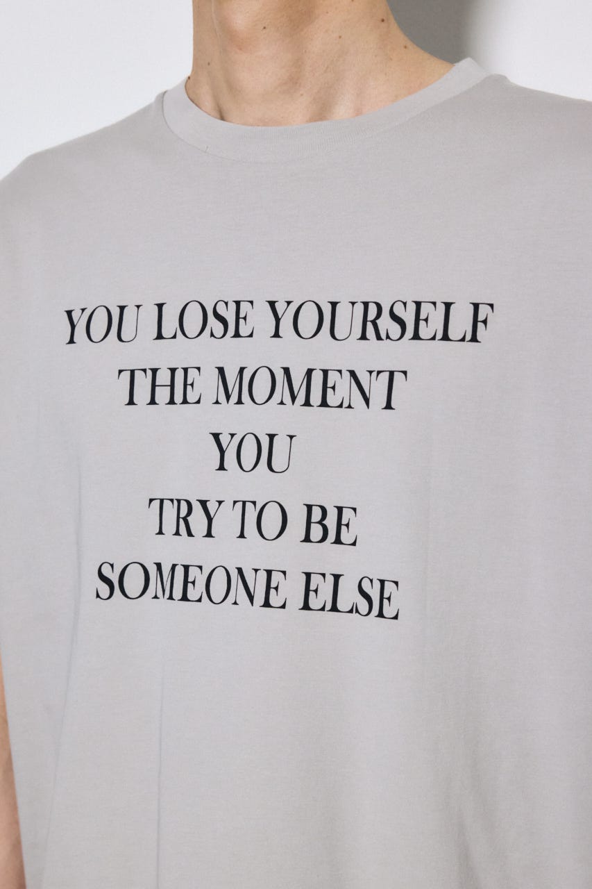 LOOSE YOURSELF Tシャツ GRY M