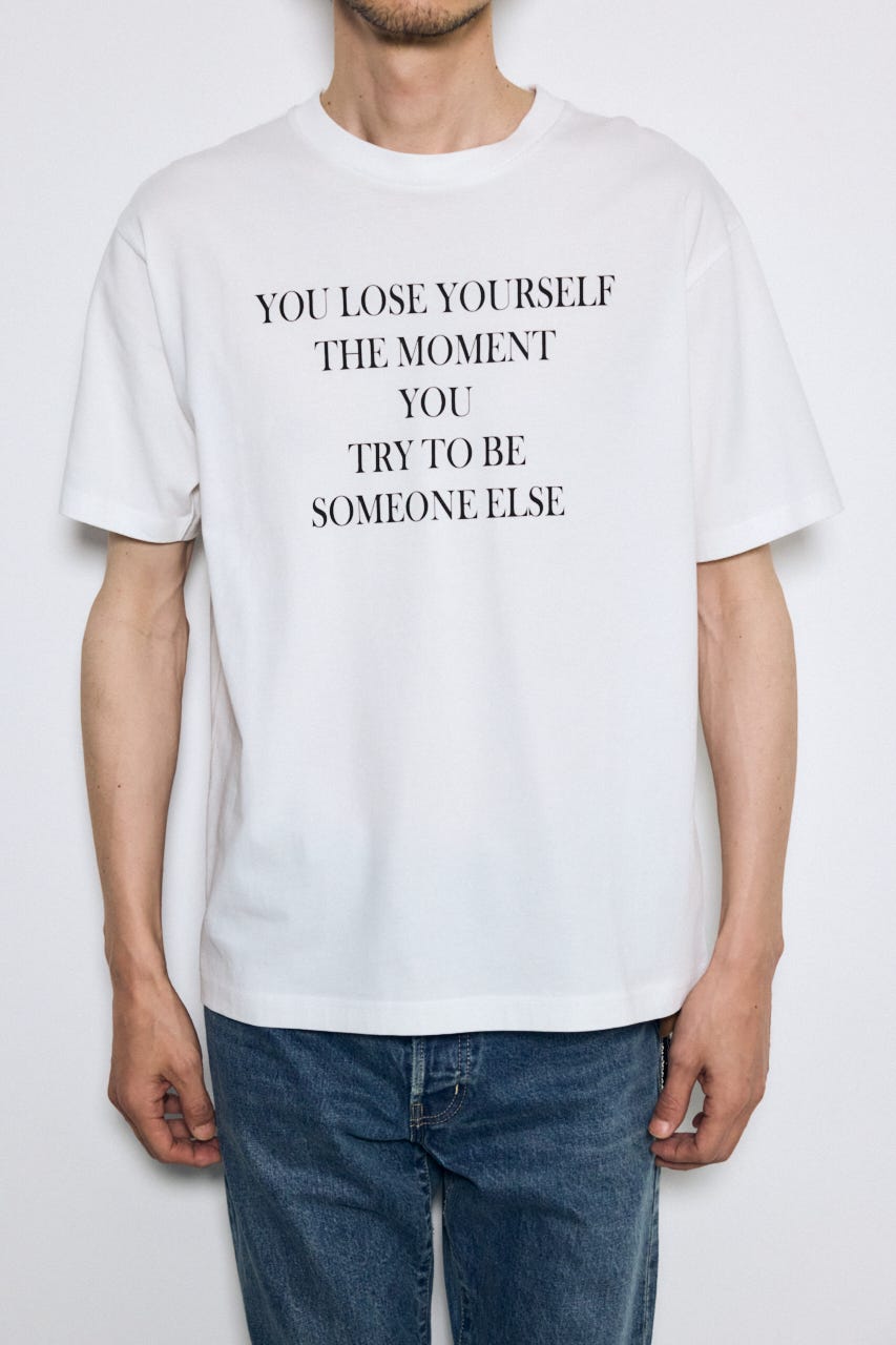 LOOSE YOURSELF Tシャツ WHT L