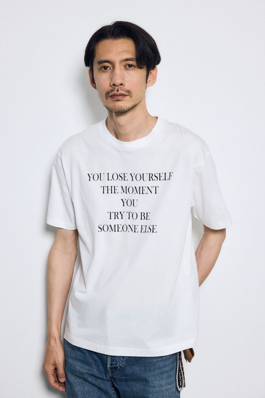 LOOSE YOURSELF Tシャツ WHT L