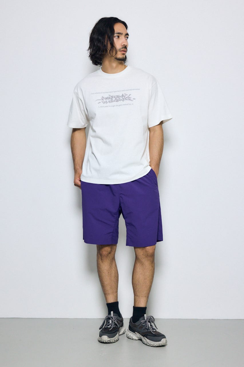 エンブロイダリーロゴTシャツ WHT M