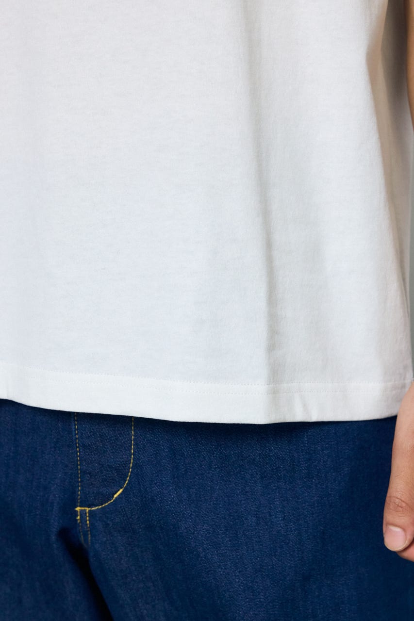 エンボスロゴTシャツ WHT M