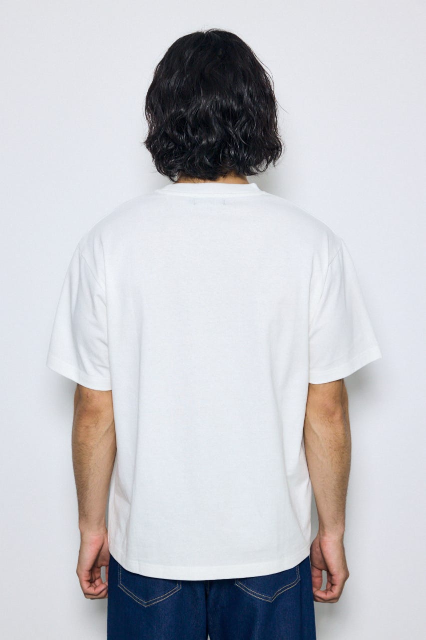 エンボスロゴTシャツ WHT M