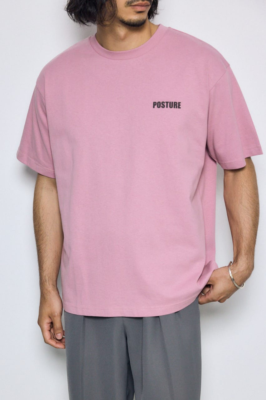 ワンポイントロゴTシャツ D/PNK M