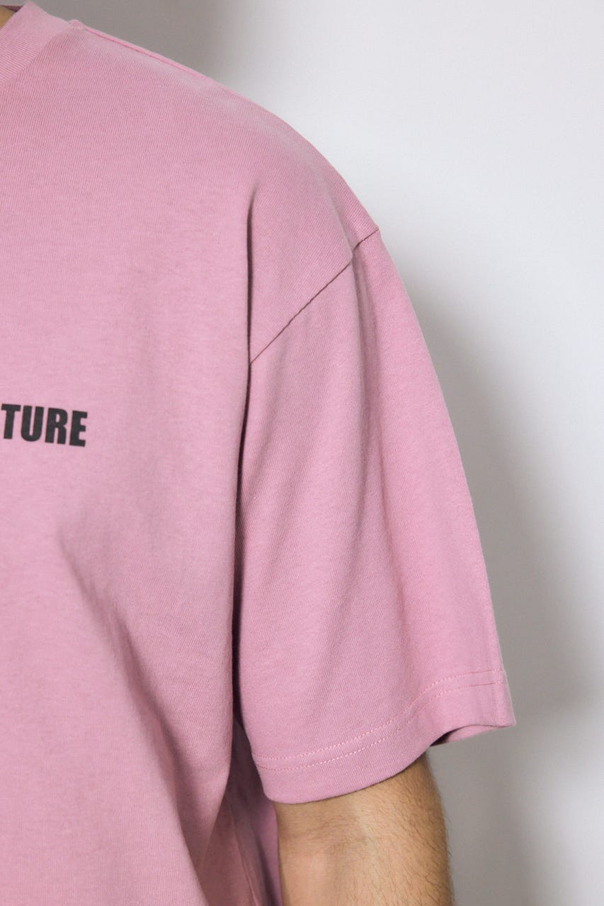 ワンポイントロゴTシャツ D/PNK M