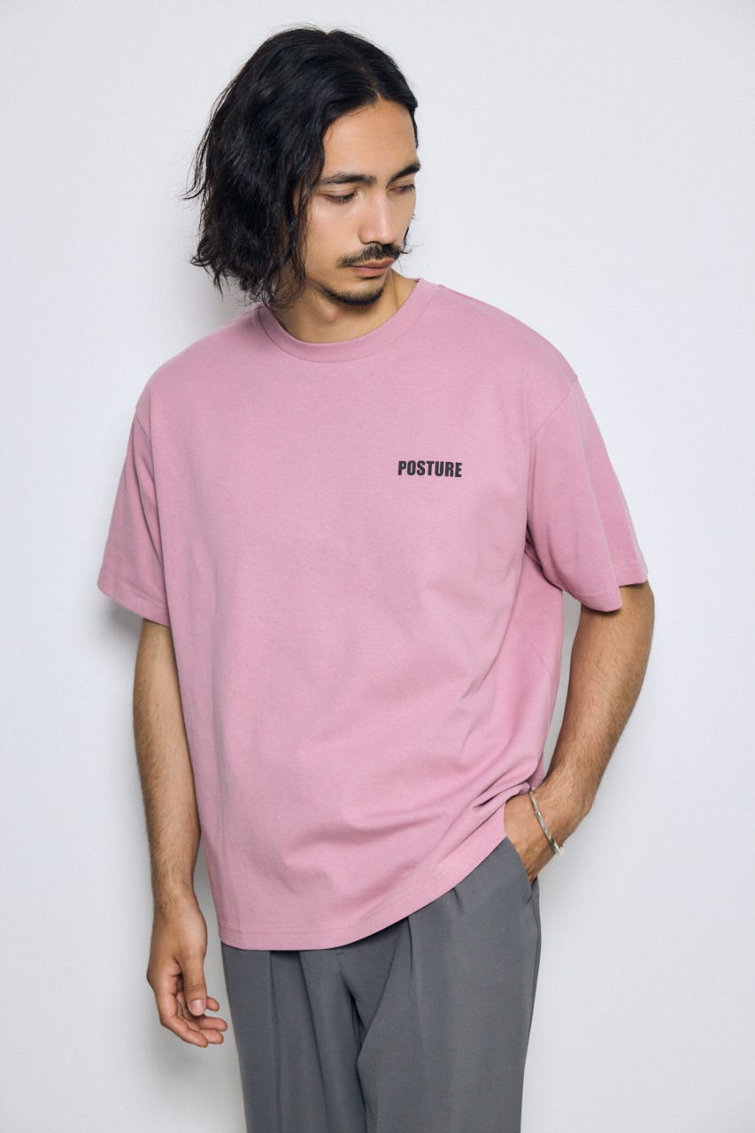 ワンポイントロゴTシャツ D/PNK M
