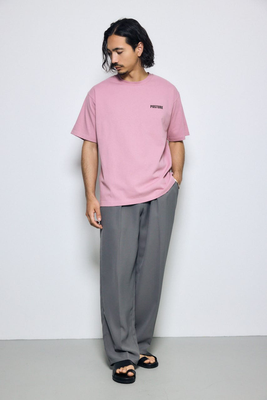 ワンポイントロゴTシャツ D/PNK M