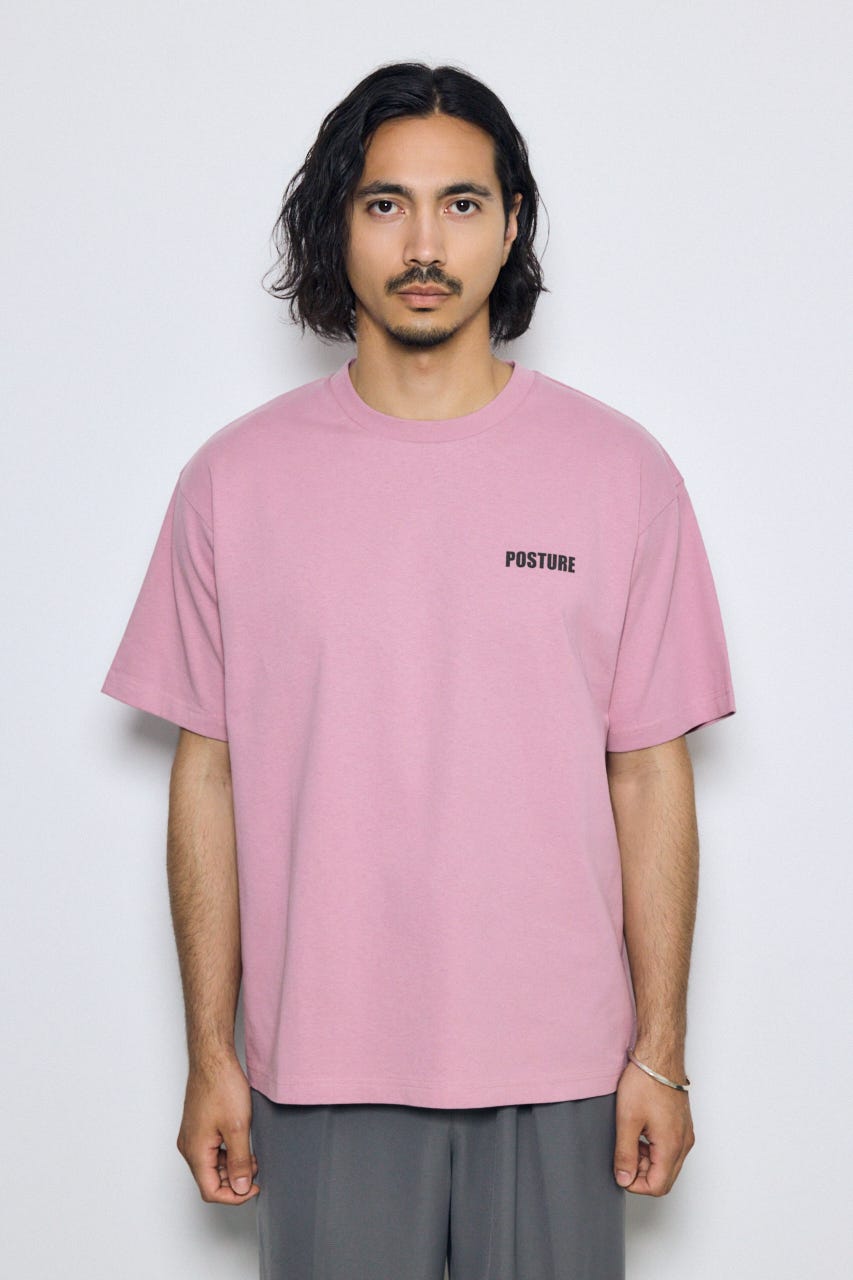 ワンポイントロゴTシャツ D/PNK M