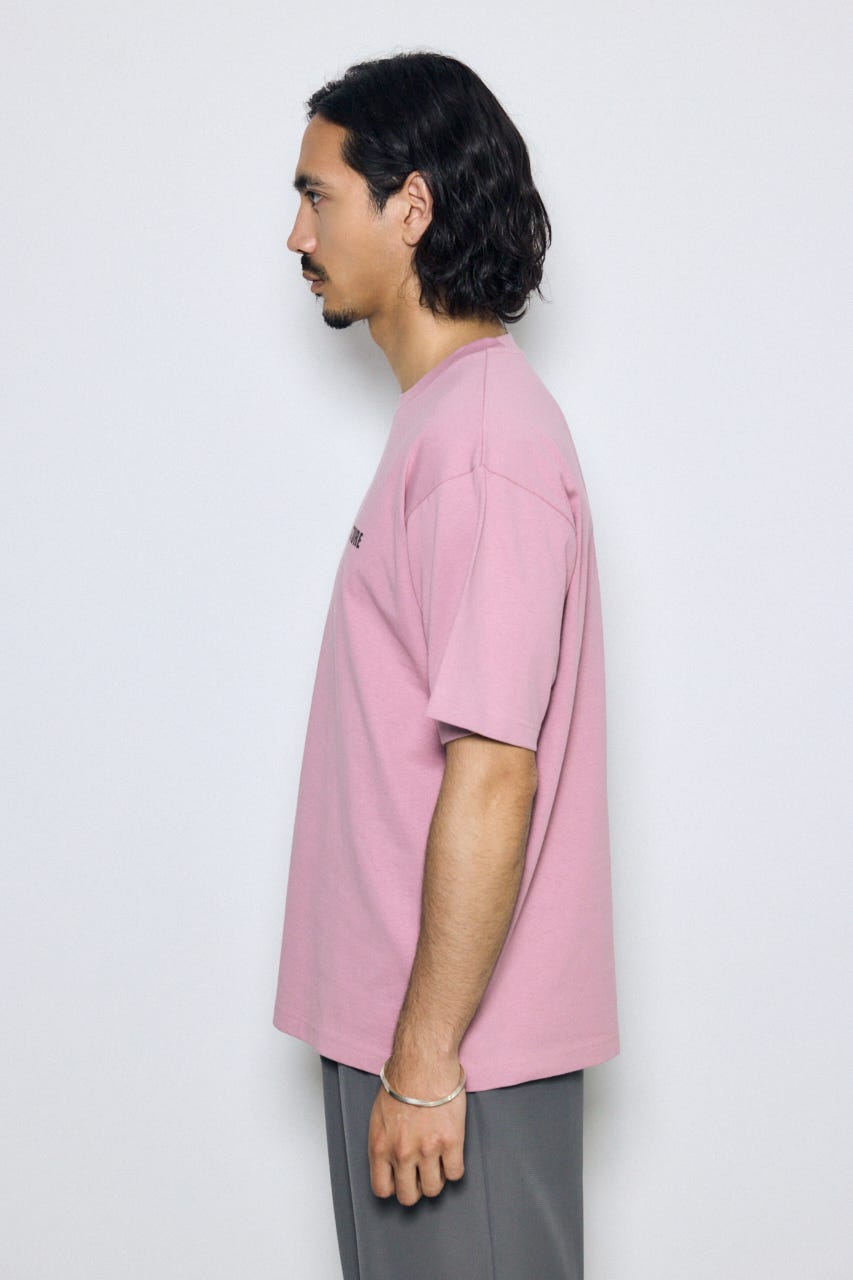 ワンポイントロゴTシャツ D/PNK M