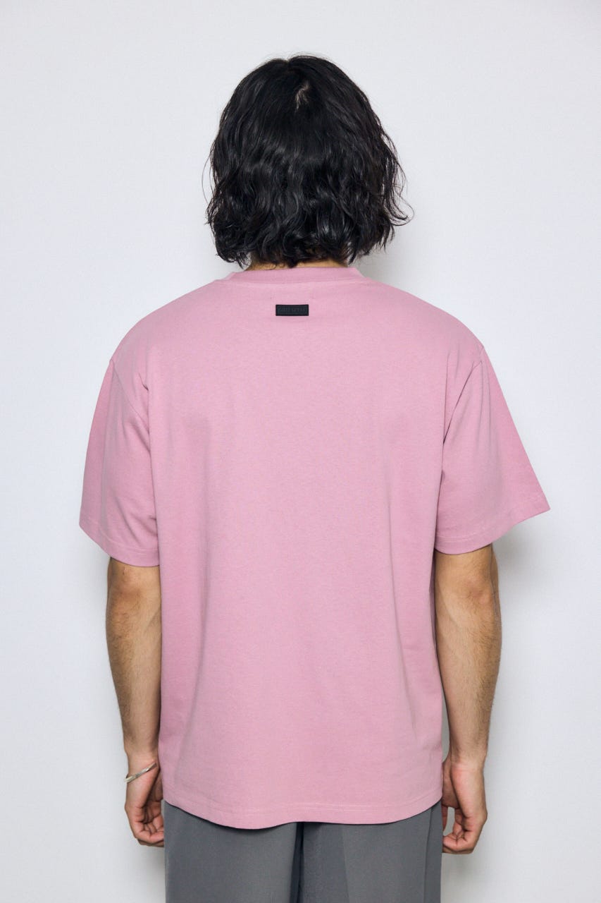ワンポイントロゴTシャツ D/PNK M