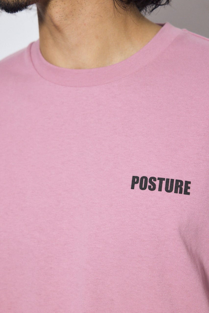 ワンポイントロゴTシャツ D/PNK M